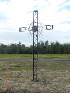 croix (2)  en fer forgé